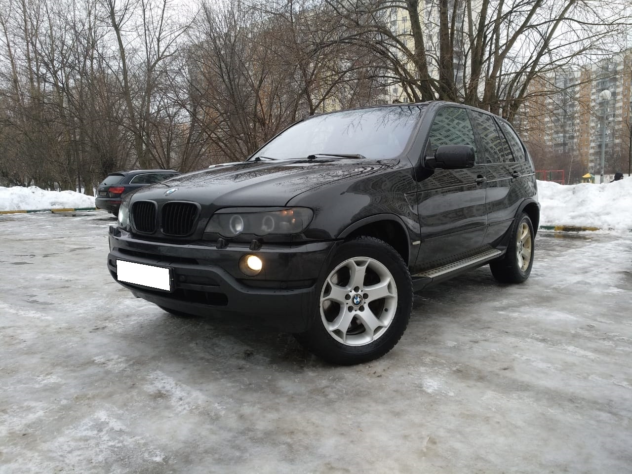 Выкупленный BMW x5 (e53) дорестайлинг, 4,6 за 360 000 руб