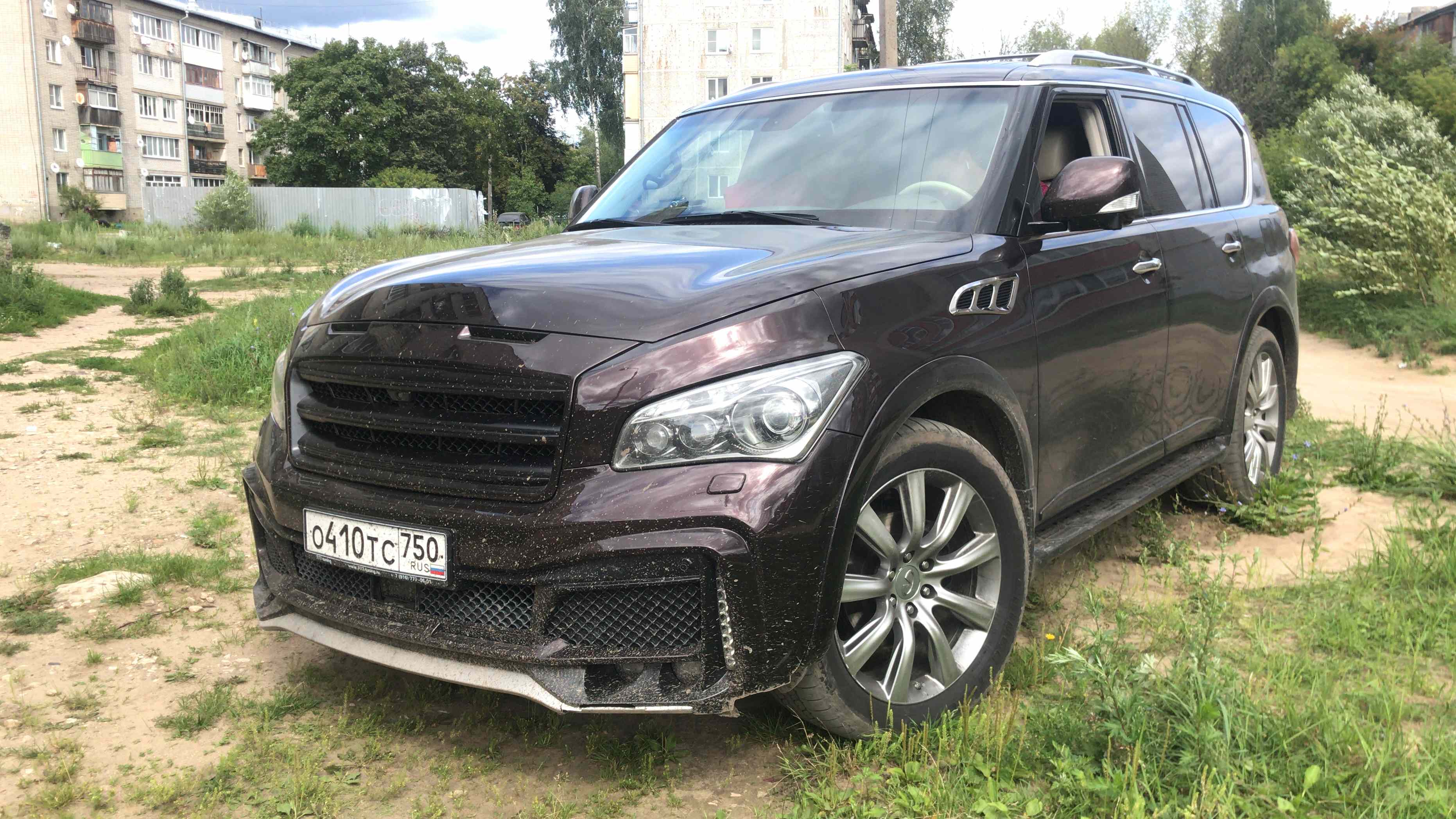 Обвес на инфинити qx56